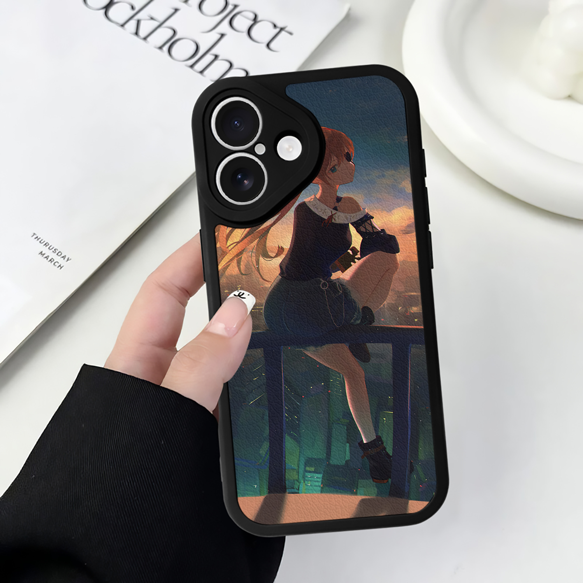 （画像用） EVA 新世紀エヴァンゲリオン 【iPhone 16シリーズ対応】シリコンスマホケース（レザー調） 材質：シリコン